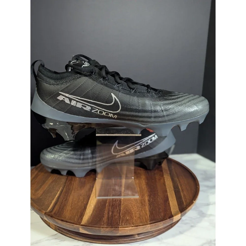 Nike Zoom Air Vapor Elite 1 Football Cleats Black Men's Size 10.5 FB3288-002 NEW